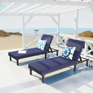 Crispin Sun Lounger Set set Of 2 Wayfair